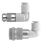 S Coupler, Socket (S) Elbow Type with One-Touch Fitting, KK Series