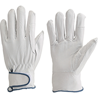 Cow grain Leather Gloves