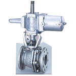 Stainless Steel 10K Ball Valve with Pneumatic Actuator