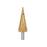 TiN-Coated High-Speed Steel Step Drill