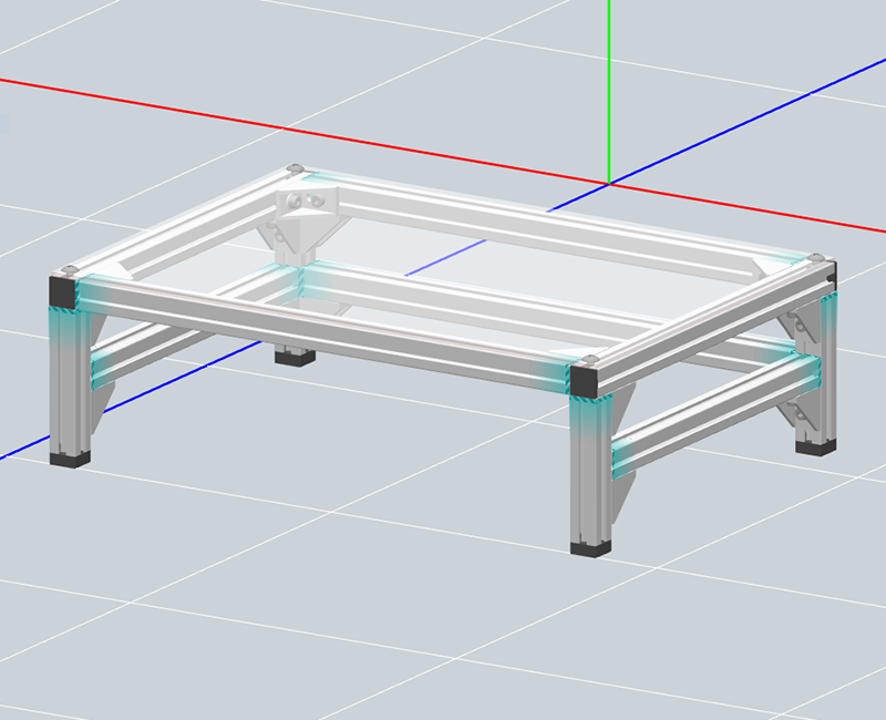 โต๊ะปฏิบัติงานสำหรับผลิตงานแม่พิมพ์