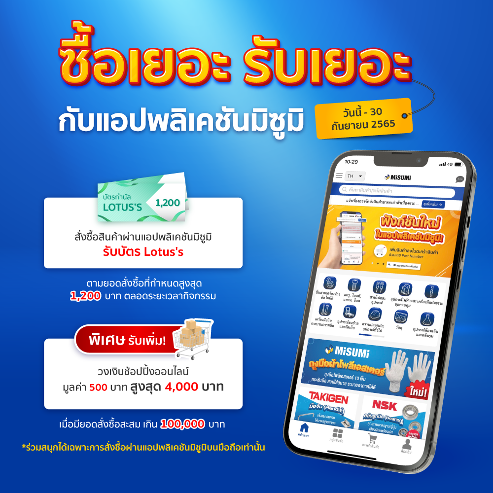 ซื้อเยอะ รับเยอะ กับแอปพลิเคชันมิซูมิ