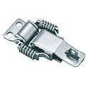 Patch Locks Spring Type with Keyhole Steel Stainless Steel【2 Pieces Per Package】