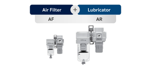 Air Combination, Air Filter + Regulator