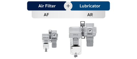 Air Combination, Air Filter + Regulator